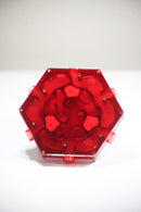 HexNest Formicarium Ant Nest Red with optional cover